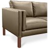 Leder Gestoffeerde Sofa - 2 zits - Mordecai image 7