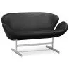 Gebogen Sofa - Gestoffeerd in Leer - 2 zits - Svin image 7