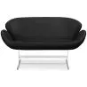 Gebogen Sofa - Gestoffeerd in Leer - 2 zits - Svin image 7