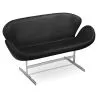 Gebogen Sofa - Gestoffeerd in Leer - 2 zits - Svin image 7