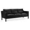 Sofa gestoffeerd in kunstleer - 3 zits - Benzion image 7