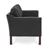 Sofa gestoffeerd in kunstleer - 3 zits - Benzion image 7