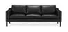 Sofa gestoffeerd in kunstleer - 3 zits - Benzion image 7