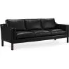 Sofa gestoffeerd in kunstleer - 3 zits - Benzion image 7