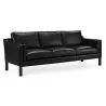 Sofa Gestoffeerd in Leder - 3 zits - Menache image 7