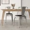 Stalen eetkamerstoel - industrieel ontwerp - nieuwe editie - Stylix image 7