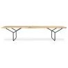 Noordse Stijl Houten Bank (180 cm) - Yean image 7