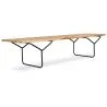 Noordse Stijl Houten Bank (180 cm) - Yean image 7