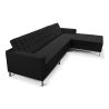 Design Chaise Lounge - Bekleed in leer - Sama image 7