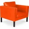 Fauteuil met armleggers - Bekleed in leer - Betzalel image 7