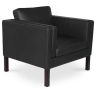 Fauteuil met armleggers - Bekleed in leer - Betzalel image 7