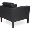 Fauteuil met armleggers - Bekleed in leer - Betzalel image 7