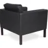 Fauteuil met armleggers - Bekleed in leer - Betzalel image 7