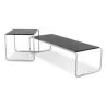Set van 2 Salontafels - Hout & Metaal - Lacky image 7