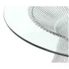 Ronde Eettafel - Glas & Metaal - Barrel image 7