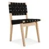 Silla de Comedor de Madera y Tela - Sinny image 7