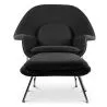 Design Fauteuil met Voetsteun - Gestoffeerd - Womb image 7