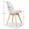 Eetkamerstoel - Scandinavische Stijl - Denisse image 7