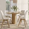 Bureaustoel - Eetkamerstoel - Scandinavische Stijl - Denisse image 7