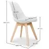 Eetkamerstoel - Scandinavische Stijl - Denisse image 7