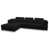 3-zits gestoffeerde chaise lounge - stoffen bekleding - Boretti image 7