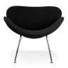 Design Fauteuil met Voetenbankje - Bekleed in Leder - Chunk image 7