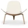 Design Fauteuil - Scandinavische Fauteuil - Bekleed met kunstleer - Lucy image 7