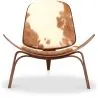 Design fauteuil - Scandinavische fauteuil - Pony bekleding - Lucy image 7