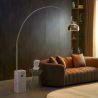 Staande lamp met marmeren voet - Woonkamerlamp - Bow image 7