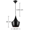 Plafondlamp - Hanglamp Industrieel Ontwerp - Uitgebreid image 7
