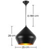Aluminium Plafondlamp - Hanglamp - Indutrial Design - Strong image 7