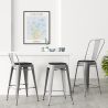 Magnetisch kussen voor vierkante stoel - Kunstleer - Stylix image 7