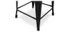 Barkruk industrieel ontwerp - mat staal - 60cm - Stylix image 7