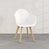 Eetkamerstoel met armleuningen - Scandinavische stijl - Dominic image 7