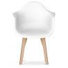 Eetkamerstoel met armleuningen - Scandinavische stijl - Dominic image 7
