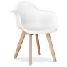 Eetkamerstoel met armleuningen - Scandinavische stijl - Dominic image 7