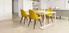 Eetkamerstoel - kruk Bekleed - Scandinavische Stijl - Evelyne image 7