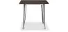 Vierkante Eettafel - Industrieel Ontwerp - Hout & Metaal - Stylix image 7