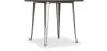 Vierkante Eettafel - Industrieel Ontwerp - Hout & Metaal - Stylix image 7