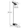 Vloerlamp - Woonkamer Flexo Lamp - Nalan image 7