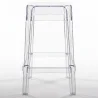 Transparante Design Kruk - 65cm - Victoria Queen image 7