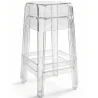 Transparante Design Kruk - 65cm - Victoria Queen image 7