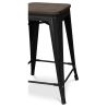 Barkruk - Industrieel Ontwerp - Hout & Staal - 60cm - Stylix image 7