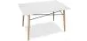 Rechthoekige eettafel - Scandinavisch ontwerp - Hout - 110 x 80 cm image 7