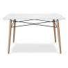 Rechthoekige eettafel - Scandinavisch ontwerp - Hout - Deswick image 7