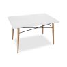 Rechthoekige eettafel - Scandinavisch ontwerp - Hout - Deswick image 7