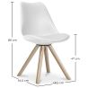 Eetkamerstoel - Scandinavische stijl - Denisse image 7