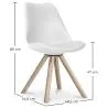 Eetkamerstoel - Scandinavische stijl - Denisse image 7