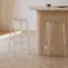 Transparante Design Kruk - 75cm - Arthur image 7