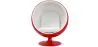 Bola Design Fauteuil - Gestoffeerd in kunstleer - Baller image 7